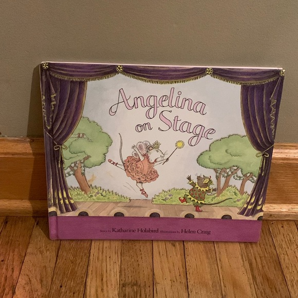 Angelina Ballerina Angelina On Stage Story Picture Book - Picture 1 of 4